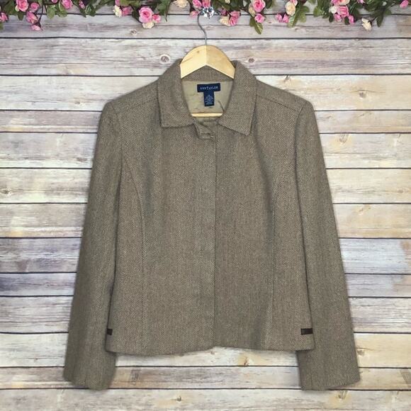 🌷5 for $25 Ann Taylor Herringbone Blazer - Picture 1 of 9